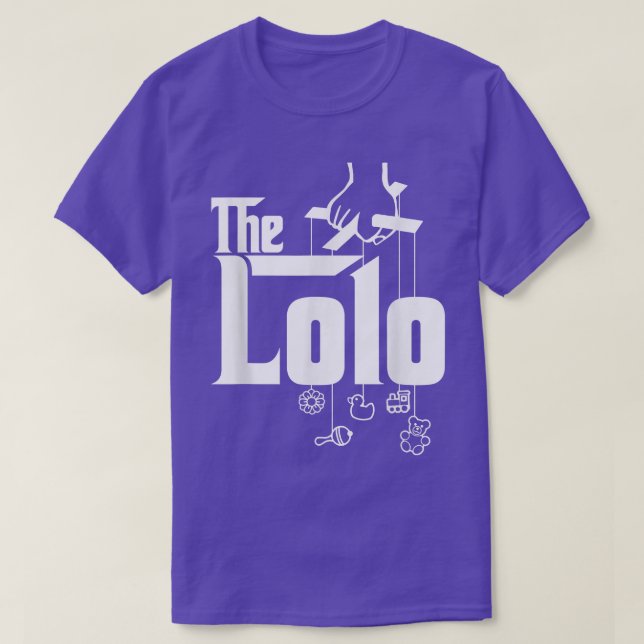 Camiseta Mens The Lolo Philippines Grandfather Baby Hang To (Frente do Design)