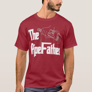 Camiseta Mens The PipePadre Funny Pai Pais