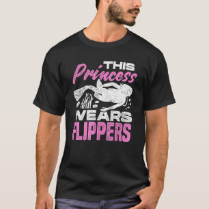 Camiseta Mens This Prince Veste Flippers Diver Scuba Diver