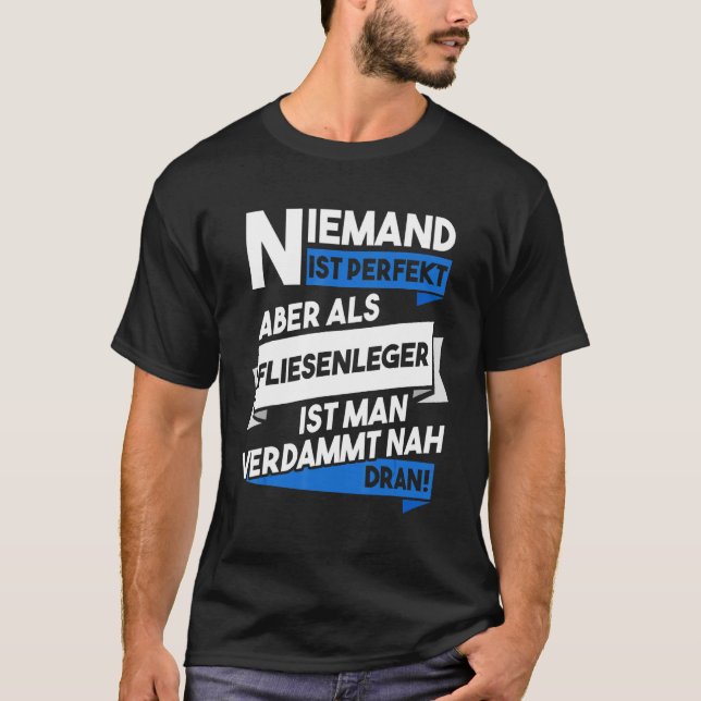 Camiseta Mens Tiler Professional Craftsman (Frente)