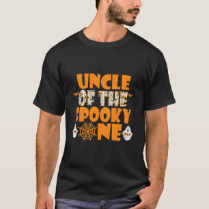 Camiseta Mens Tio O Spooky Um primeiro aniversario Hallowee