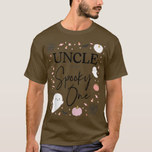 Camiseta Mens Tio of the Spooky One Girl First Birthday P