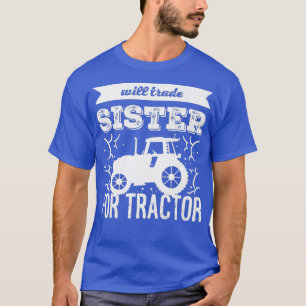 Camiseta Mens Trade Sister Para Trator Farmer Country