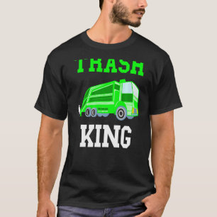 Camiseta Mens Trash King Garbage Truck Rubbbbbbbb Reciclage