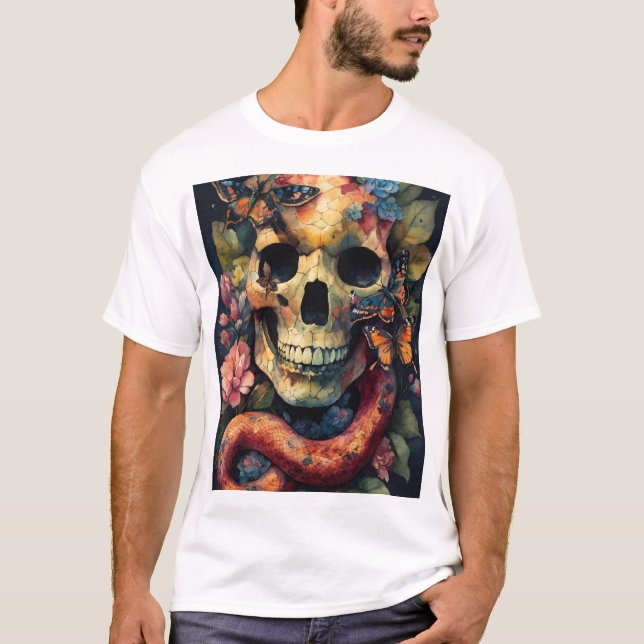 Camiseta Mens Trendy T-shirt (Frente)