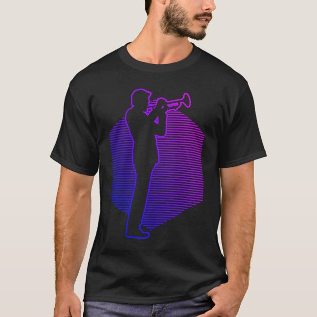 Camiseta Men's Trumpet Player (Frente)