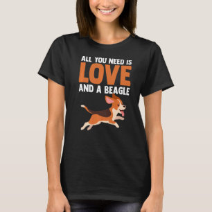 Camiseta Mens, Tudo O Que Precisa É De Amor E Um Cachorro D