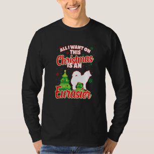 Camiseta Mens, Tudo O Que Quero Neste Natal É Um Eurasier X