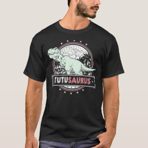 Camiseta Mens TutuSaurus Tutu ideal para Mulheres Dia de as