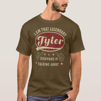 Camiseta Mens Tyler Eu Sou Aquele Lendário Tyler