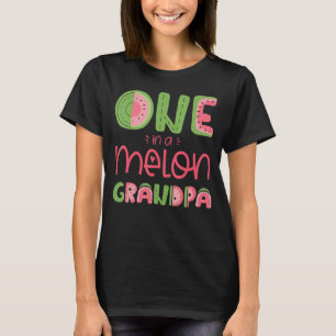 Camiseta Mens Um Em Um Melão Avô, Melancia Cuta