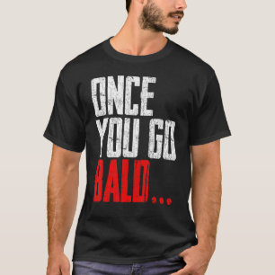 Camiseta Mens Uma Vez Que Você Passa A Grafia Pálida