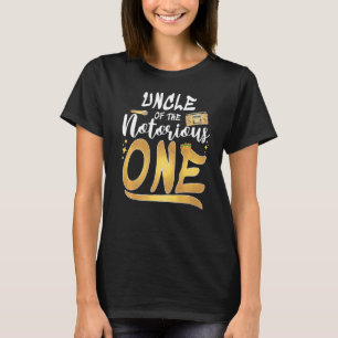 Camiseta Mens Uncel Do Notório Hip Hop De Uma Velha Escola