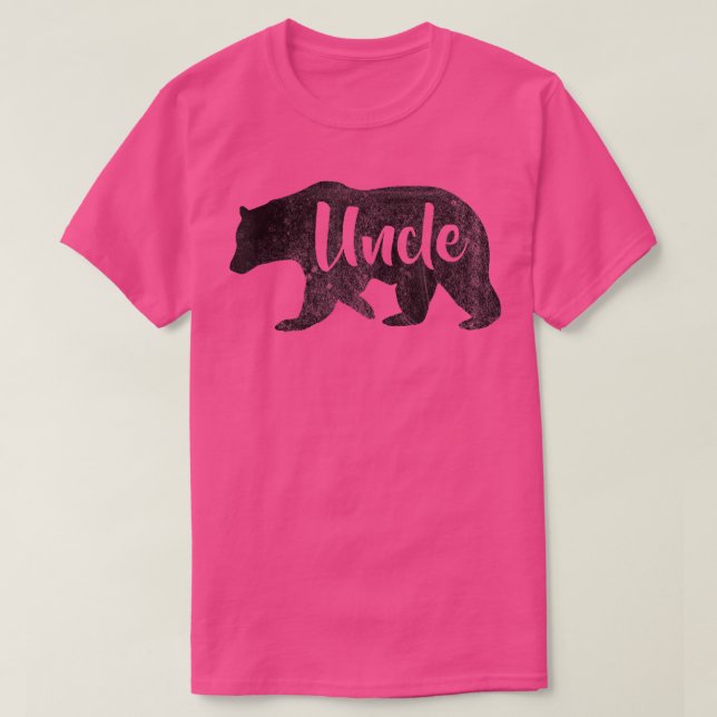 Camiseta Men's Uncle Bear  Awesome Camping Tee  (Frente do Design)