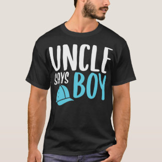 Camiseta Mens Uncle Says Boy