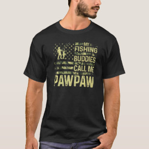 Camiseta Mens Usa Patriótico Para Fishman Meus Amigos De Pe