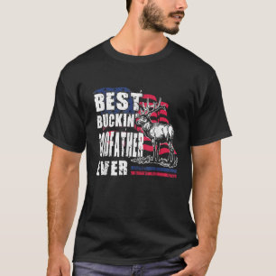 Camiseta Mens USA Sinalizador Melhor Padrinho Padrinho Ever