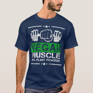 Camiseta Mens Vegan Muscle Bodybuilding
