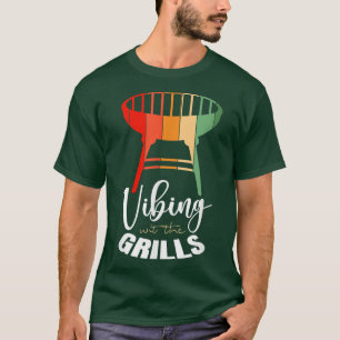 Camiseta Mens Vibes Agradáveis Da Citação De Griling