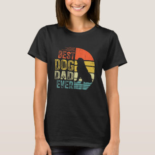 Camiseta Mens Vintage Bernese Melhor Pai De Cachorro Ever F