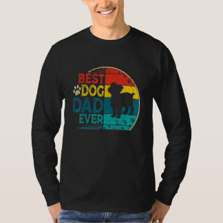 Camiseta Mens Vintage Best Yorkshire Terrier Dog Pai Ever
