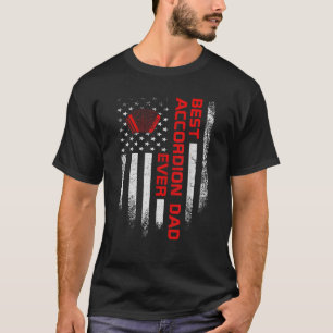 Camiseta Mens Vintage EUA - Pai de Melhor Acordo de Bandeir