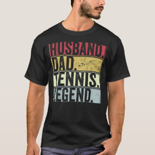 Camiseta Mens Vintage Husband Pai Legend For Fathe