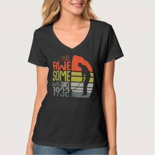 Camiseta Mens Vintage Incrível Desde o aniversário de Golfe