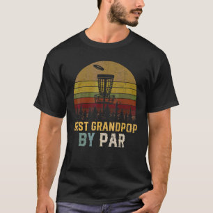 Camiseta Mens Vintage Melhor Avô De Par Vovô Golfer F