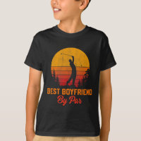 Mens Vintage Melhor Namorado Por Par Golf Namorado