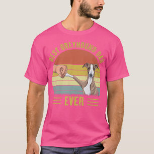 Camiseta Mens Vintage Melhor Pai De Greyhound Alguma Vez Fo