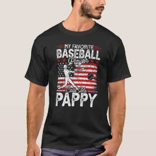 Camiseta Mens Vintage Meu Jogador De Beisebol Favorito Me L