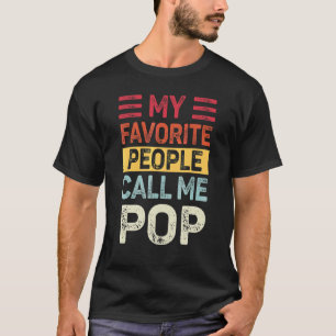 Camiseta Mens Vintage Meu Pessoas Favorito Me Chame De Pai 
