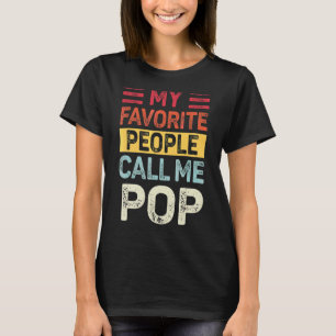 Camiseta Mens Vintage Meu Pessoas Favorito Me Chame De Pai