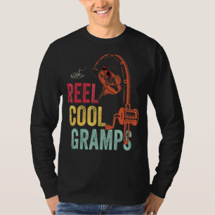 Camiseta Mens Vintage Óculos de sol Reel Legal Grampos Pais