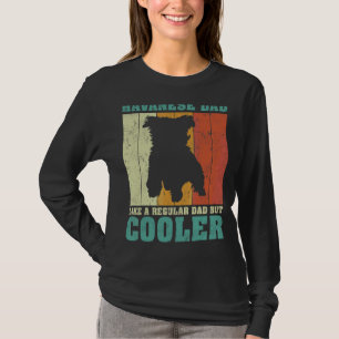 Camiseta Mens Vintage Retro Havanese Pai Como Um Pai Regula