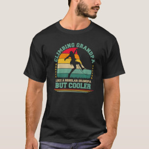 Camiseta Mens Vintage Retro Subindo Dia de os pais Vovô