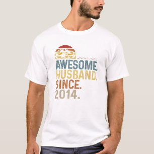 Camiseta Mens Vintage Rings Casamento Aniversário Incrível