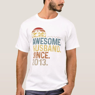 Camiseta Mens Vintage Rings Casamento Aniversário Incrível