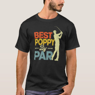 Camiseta Mens Vintage Style Melhor Poppy Pelos Pares De Gol
