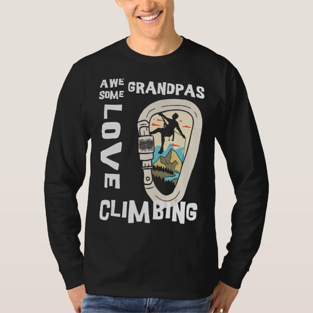 Camiseta Mens Vintage Subindo Carabineiro Admirável Avô L (Frente)