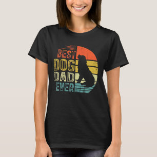 Camiseta Mens Vintage Terra Nova Melhor Pai De Cachorro Nun