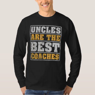 Camiseta Mens Vintage Tio São Os Melhores Treinadores Tio F
