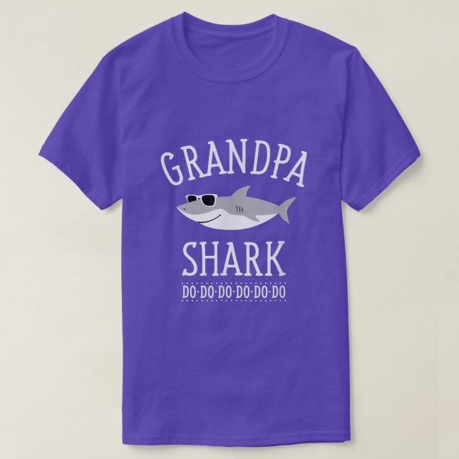 Camiseta Mens Vovô Shark  (Frente do Design)