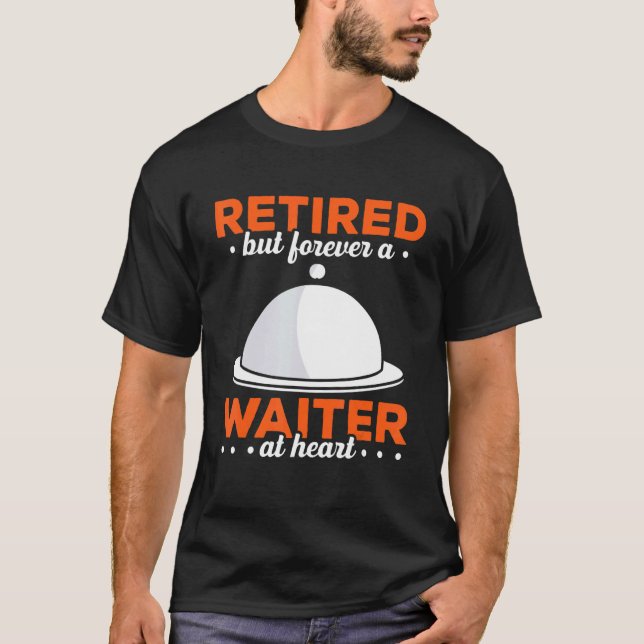 Camiseta Mens Waiter Waitress Server Work In Gastronomy_1 (Frente)