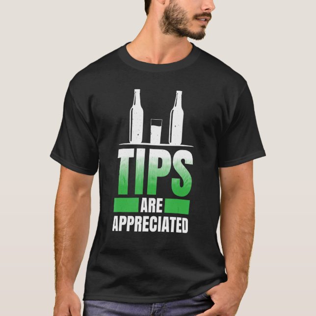 Camiseta Mens Waiter Waitress Server Work In Gastronomy 6 (Frente)