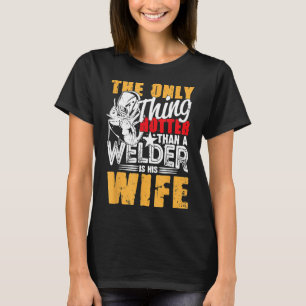 Camiseta Mens Welder A Única Coisa Mais Quente Que Um Solda