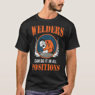 Camiseta Mens Welder Para Homens Soldados Podem Fazê-Lo Em