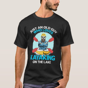 Camiseta Mens Whitewater Kayaking Citação Para Um Kayaker