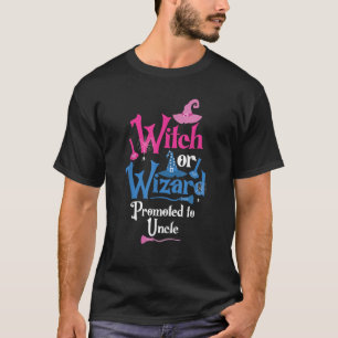 Camiseta Mens Witch ou Wizard Promovidos ao Tio Raça de Gên